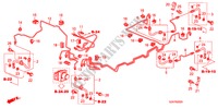 TUYAU DE FREIN/DURITE(VSA) pour Honda PILOT TOURING 5 Portes 5 vitesses automatique 2009