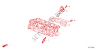 BOBINE SUPERIEURE BOUCHON/BOUCHON pour Honda CR-Z BASE 3 Portes 6 vitesses manuelles 2011