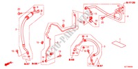 CLIMATISEUR(FLEXIBLES/TUYAUX)(LH) pour Honda CR-Z TOP 3 Portes 6 vitesses manuelles 2011