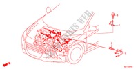 ETAI FAISCEAU DE FILS MOTEUR pour Honda CR-Z BASE 3 Portes 6 vitesses manuelles 2011