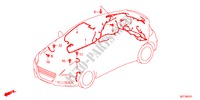 FAISCEAU DES FILS(1)(RH) pour Honda CR-Z THIS IS 3 Portes 6 vitesses manuelles 2011