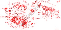 PANNEAU D'INSTRUMENT(RH) pour Honda CR-Z THIS IS 3 Portes 6 vitesses manuelles 2011
