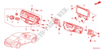 APPAREIL AUDIO(6CD) pour Honda ACCORD 3.5 EX 4 Portes 5 vitesses automatique 2011