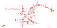 BRAS INFERIEUR AVANT pour Honda ACCORD 2.4 LX 4 Portes 5 vitesses manuelles 2011