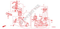 CHAMBRE DE RESONANCE(V6) pour Honda ACCORD 3.5 EX 4 Portes 5 vitesses automatique 2011