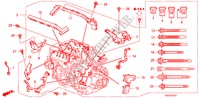 FAISCEAU DES FILS(V6) pour Honda ACCORD 3.5 LX 4 Portes 5 vitesses automatique 2010