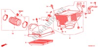FILTRE A AIR(V6) pour Honda ACCORD 3.5 EX 4 Portes 5 vitesses automatique 2010