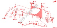 FLEXIBLE DE RADIATEUR/RESERVOIR DE RESERVE(V6) pour Honda ACCORD 3.5 LX 4 Portes 5 vitesses automatique 2011