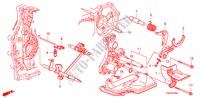 FOURCHETTE DE SELECTION(V6) pour Honda ACCORD 3.5 EX 4 Portes 5 vitesses automatique 2009