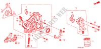 POMPE A HUILE(V6) pour Honda ACCORD 3.5 LX 4 Portes 5 vitesses automatique 2010