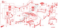 RESERVOIR A CARBURANT pour Honda ACCORD 2.4 EX 4 Portes 5 vitesses automatique 2010