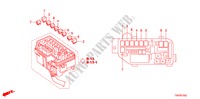 UNITE DE COMMANDE(COMPARTIMENT MOTEUR)(2) pour Honda ACCORD 3.5 EX 4 Portes 5 vitesses automatique 2011