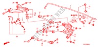 BRAS INFERIEUR ARRIERE pour Honda ACCORD V6 EXG 2 Portes 5 vitesses automatique 2011