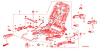COMP. DE SIEGE AV.(D.) pour Honda ACCORD 2.4 EX 2 Portes 5 vitesses automatique 2010