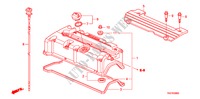 COUVERCLE DE CULASSE(L4) pour Honda ACCORD 2.4 EXG 2 Portes 5 vitesses automatique 2011