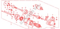 DEMARREUR(DENSO)(L4) pour Honda ACCORD 2.4 EXG 2 Portes 5 vitesses automatique 2008