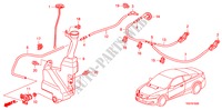 LAVE GLACE DE PARE BRISE pour Honda ACCORD 2.4 EXG 2 Portes 5 vitesses automatique 2009