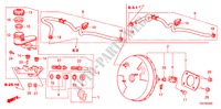 MAITRE CYLINDRE DE FREIN/ALIMENTATION PRINCIPALE pour Honda ACCORD V6 EX 2 Portes 5 vitesses automatique 2011