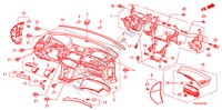 PANNEAU D'INSTRUMENT pour Honda ACCORD 2.4 EX 2 Portes 5 vitesses automatique 2010