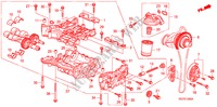 POMPE A HUILE(L4) pour Honda ACCORD 2.4 EX 2 Portes 5 vitesses automatique 2011