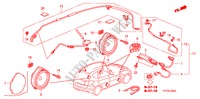 ANTENNE/HAUT PARLEUR pour Honda JAZZ 1.4 ELEG TEMP TIRE 5 Portes Transmission Intelligente manuelle 2009