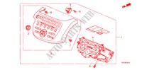 APPAREIL AUDIO(LH) pour Honda JAZZ 1.4 ELEG TEMP TIRE 5 Portes Transmission Intelligente manuelle 2009