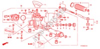 BOITE DE VITESSES DE P.S.(EPS) (RH) pour Honda JAZZ 1.5 LSPO 5 Portes 5 vitesses manuelles 2009