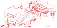CAPOT MOTEUR(RH) pour Honda JAZZ 1.4 EX 5 Portes Transmission Intelligente manuelle 2009