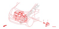 ETAI FAISCEAU DE FILS MOTEUR pour Honda JAZZ 1.4 ELEG TEMP TIRE 5 Portes Transmission Intelligente manuelle 2009