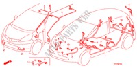 FAISCEAU DES FILS(LH) (1) pour Honda JAZZ 1.4 ELEG TEMP TIRE 5 Portes Transmission Intelligente manuelle 2009