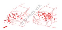 FAISCEAU DES FILS(LH) (3) pour Honda JAZZ 1.4 ELEG TEMP TIRE 5 Portes Transmission Intelligente manuelle 2009
