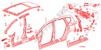 PANNEAUX EXTERIEURS/PANNEAU ARRIERE pour Honda JAZZ 1.4 ELEG TEMP TIRE 5 Portes Transmission Intelligente manuelle 2009