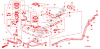 RESERVOIR A CARBURANT pour Honda JAZZ 1.4 ELEG TEMP TIRE 5 Portes Transmission Intelligente manuelle 2009