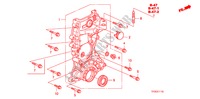 CARTER DE CHAINE pour Honda JAZZ 1.4 LS 5 Portes Transmission Intelligente manuelle 2010