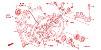 CARTER D'EMBRAYAGE(MT) pour Honda JAZZ 1.4 ES 5 Portes 5 vitesses manuelles 2010