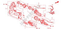 COMMANDE DE CHAUFFAGE(LH) pour Honda JAZZ 1.5 EX 5 Portes 5 vitesses manuelles 2010