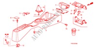 CONSOLE pour Honda JAZZ 1.4 LS 5 Portes Transmission Intelligente manuelle 2010