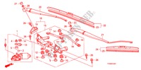 ESSUIE GLACE AVANT(RH) pour Honda JAZZ 1.5 LSPO 5 Portes 5 vitesses automatique 2010