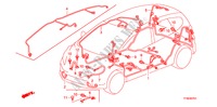 FAISCEAU DES FILS(RH)(1) pour Honda JAZZ 1.2 SE 5 Portes 5 vitesses manuelles 2010