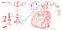LEVIER DE SELECTION/BRAS DE SELECTION(MT) pour Honda JAZZ 1.2 LSRE TEMP TIRE 5 Portes 5 vitesses manuelles 2010