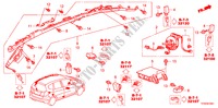 UNITE SRS(RH) pour Honda JAZZ 1.4 EX 5 Portes Transmission Intelligente manuelle 2010