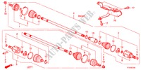 ARBRE PRIMAIRE AVANT(MT)(I SHIFT) pour Honda JAZZ 1.2SE 5 Portes 5 vitesses manuelles 2011