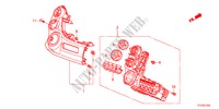 AUTO AIR CONDITIONERCONTROL(LH) pour Honda JAZZ 1.4LSSH 5 Portes Transmission Intelligente manuelle 2011