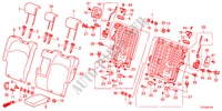BANQUETTE ARRIERE pour Honda JAZZ 1.4ES 5 Portes Transmission Intelligente manuelle 2011