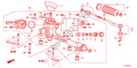 BOITE DE VITESSES DE P.S.(EPS)(RH) pour Honda JAZZ 1.5EX 5 Portes 5 vitesses manuelles 2011