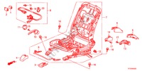 COMP. DE SIEGE AV.(D.) pour Honda JAZZ 1.4ES 5 Portes Transmission Intelligente manuelle 2011