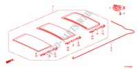 COMPOSANTS DE PARE SOLEIL pour Honda JAZZ 1.4EXT 5 Portes Transmission Intelligente manuelle 2011