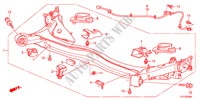 ESSIEU ARRIERE pour Honda JAZZ 1.4ES 5 Portes Transmission Intelligente manuelle 2011