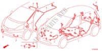 FAISCEAU DES FILS(LH)(1) pour Honda JAZZ 1.4LSS 5 Portes 5 vitesses manuelles 2011