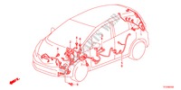 FAISCEAU DES FILS(LH)(2) pour Honda JAZZ 1.4LSSH 5 Portes Transmission Intelligente manuelle 2011